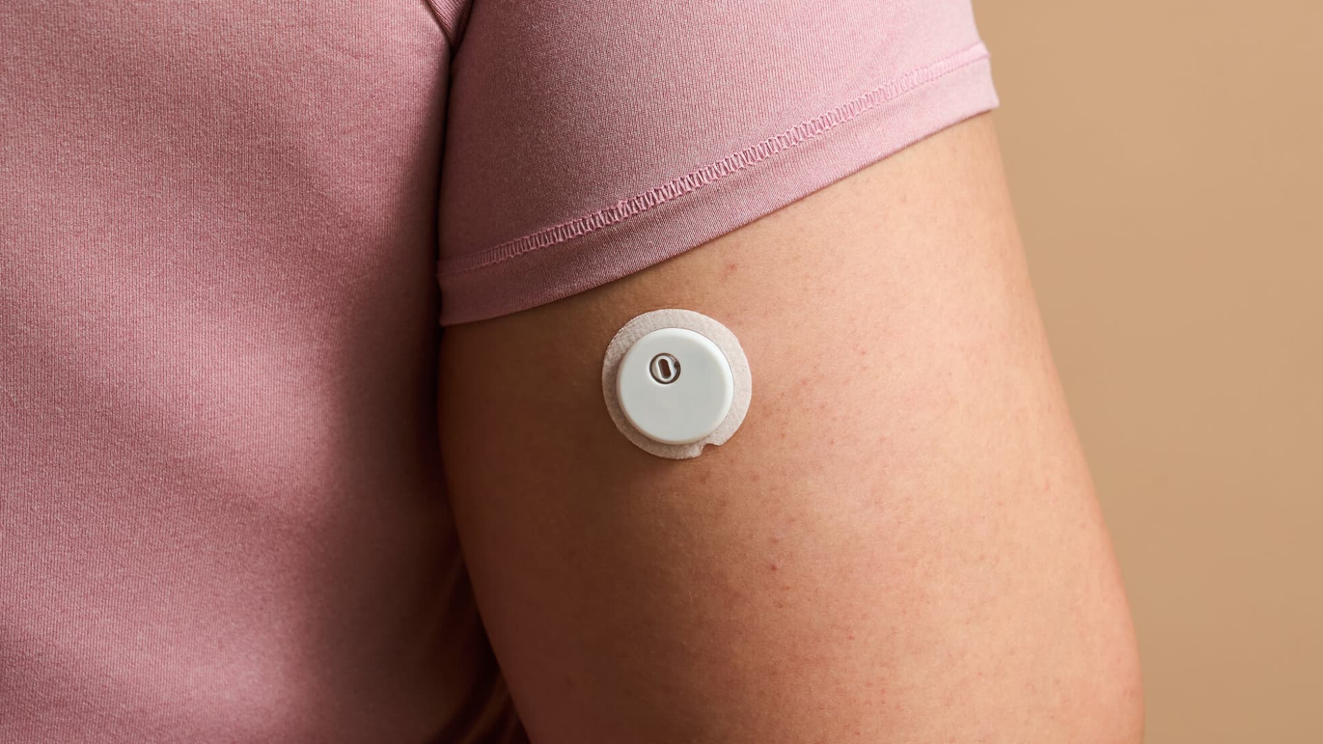 The Libre Duo 10 Day continuous glucose monitor (CGM) from Abbott Diabetes Care.