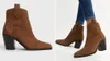 New Look Suede Western Boots