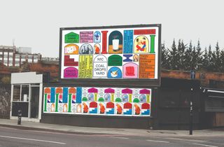 Colourful billboards