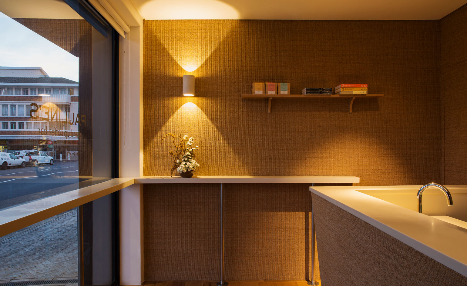 Paulines standing coffee bar