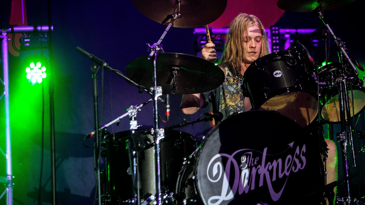 The Darkness S Rufus Taylor We Instantly Clicked On A Personal Level And Playing Wise Musicradar