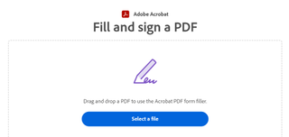 Adobe pdf electronic signature