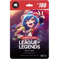 League of Legends Gift Card ($100): $100 $80 at Amazon