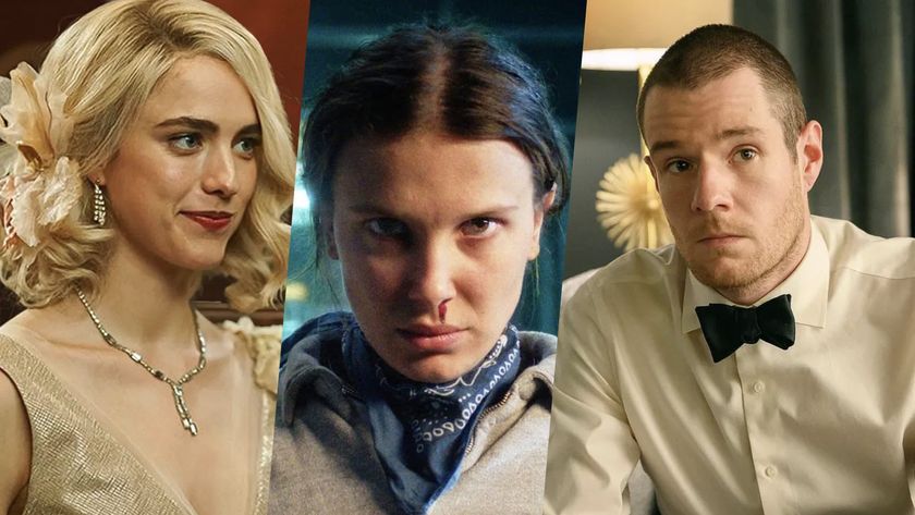 Margaret Qualley in Blue Moon, Millie Bobby Brown in Stranger Things season 5, Connor Swindells as Nick in &quot;Jingle Bell Heist&quot; on Netflix