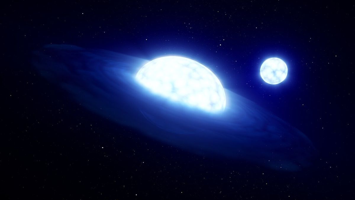 Astronomowie przypadkowo odkryli odsłonięte wewnętrzne jądro ekscentrycznej gwiazdy