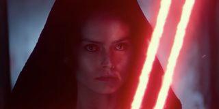 Daisy ridley as Dark Rey in Star Wars: Rise of Skywalker