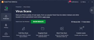 Avast Free Antivirus maiin image