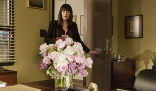 criminal minds prentiss with flowers from mendoza