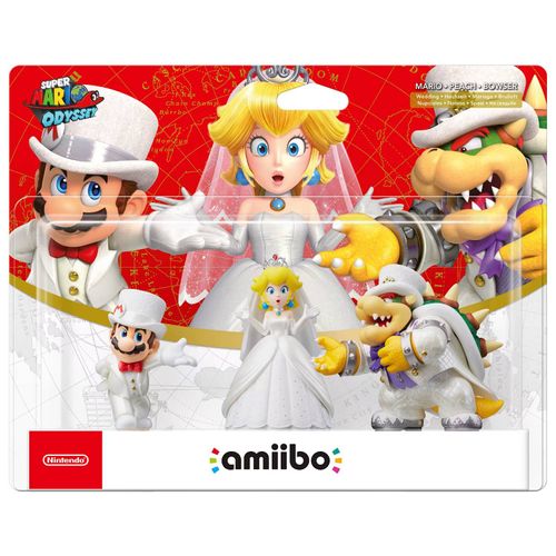 Super Mario Odyssey amiibo - Wedding 3-Pack