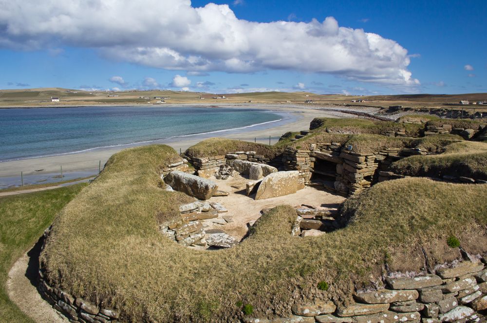 skara brae, preserved prehistoric village