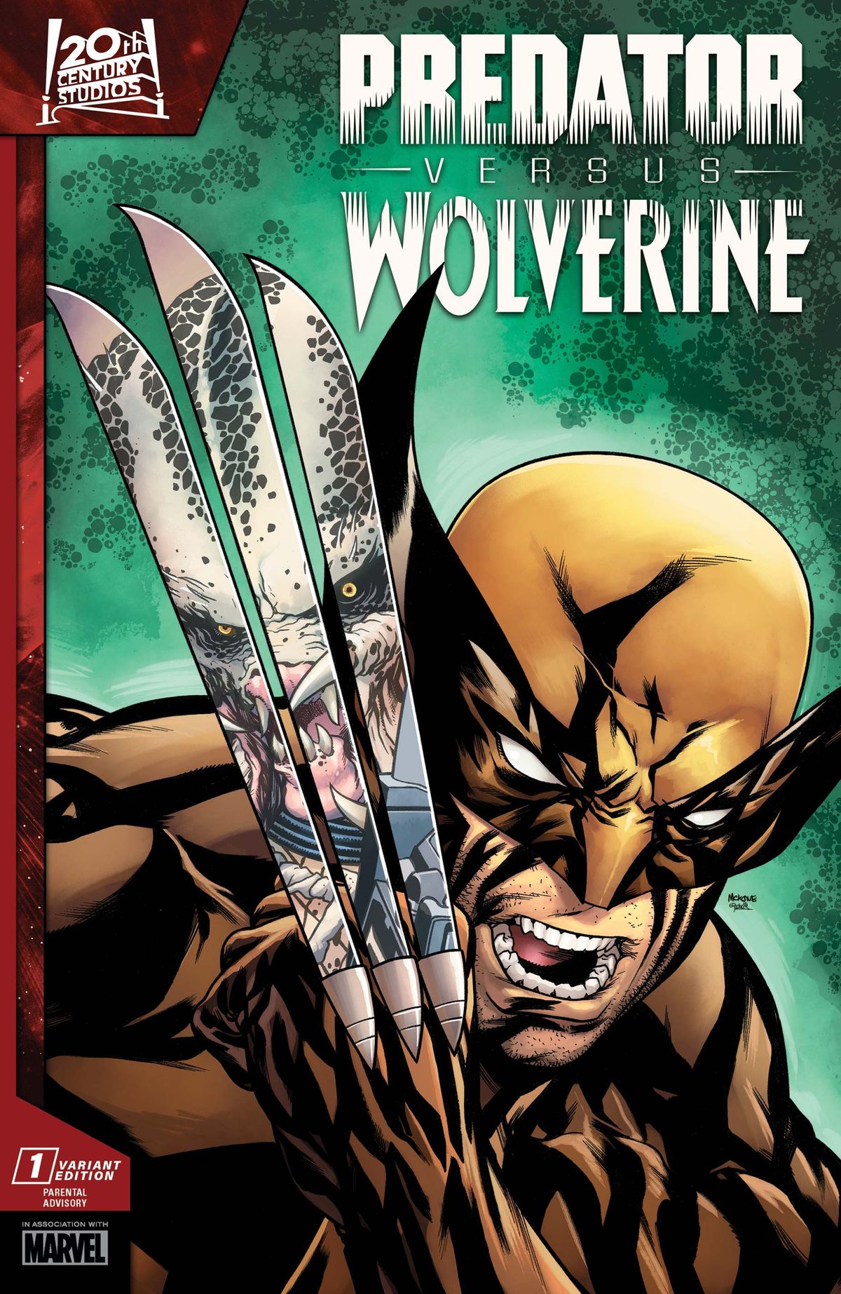 Covers for Predator Versus Wolverine #1
