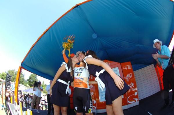 Goss on the podium