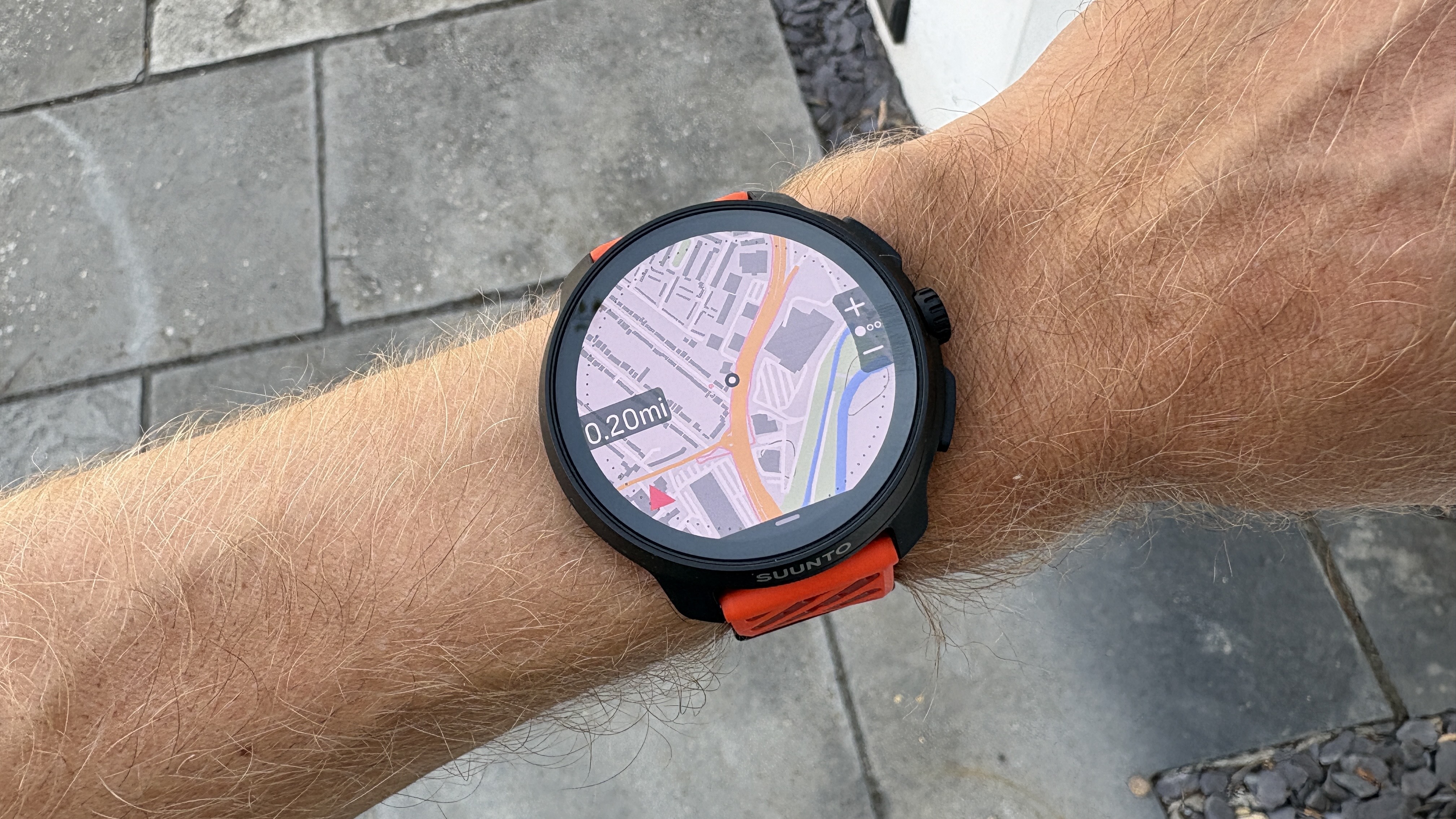 Turn-by-turn navigation on the Suunto Race 2