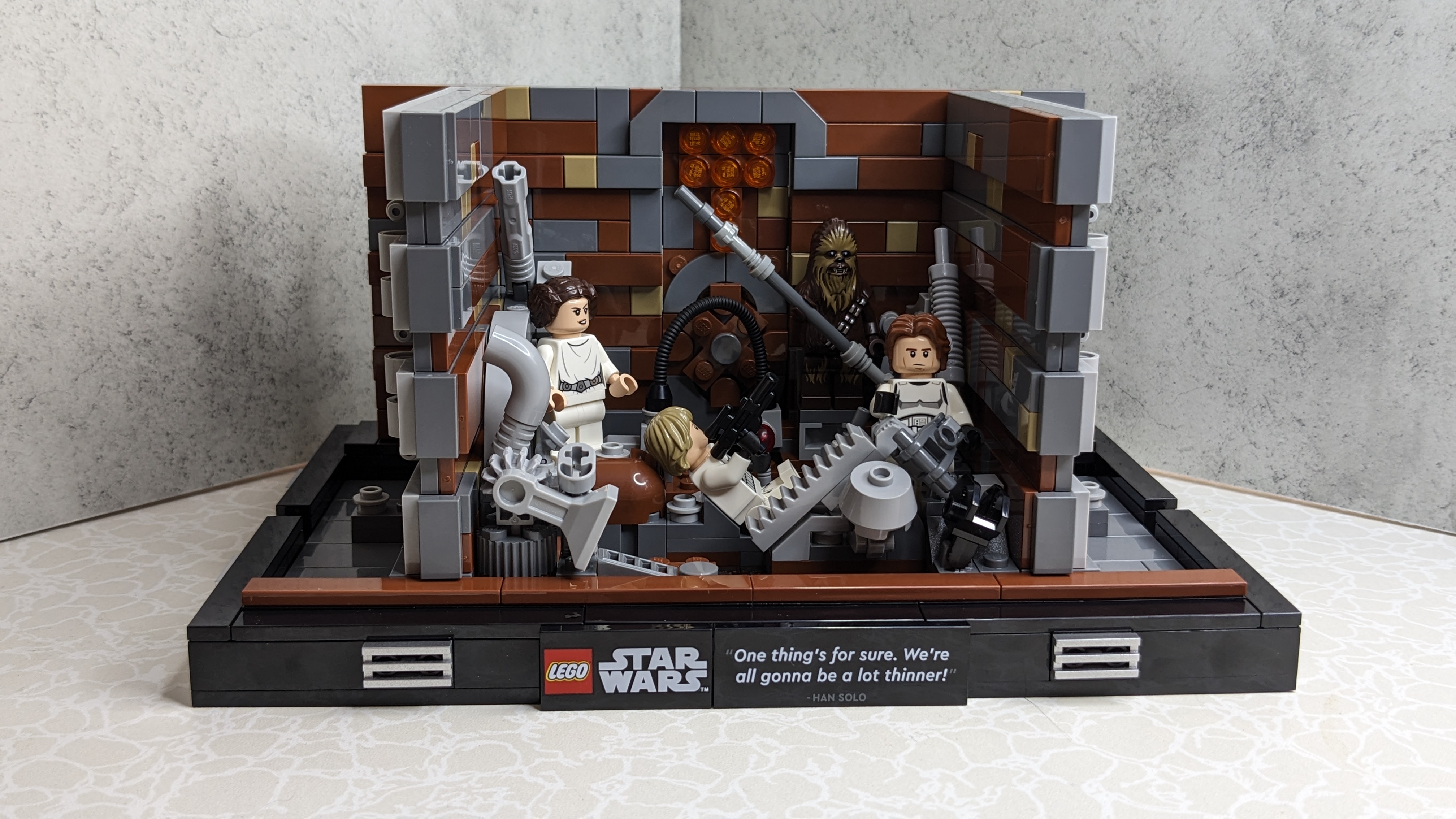 First look at LEGO Star Wars 75339 Death Star Trash Compactor as