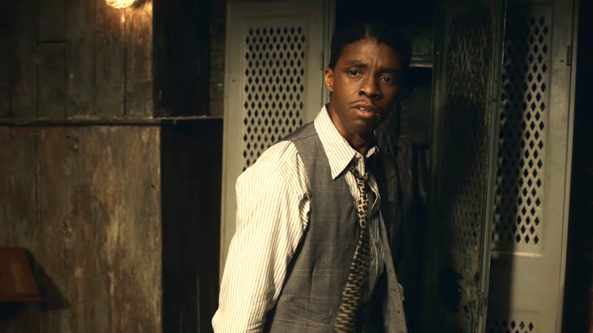 Bosemand delivering a monologue in Ma Rainey's Black Bottom.