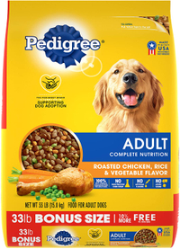 Pedigree Adult Dry Dog Food Chicken Flavor