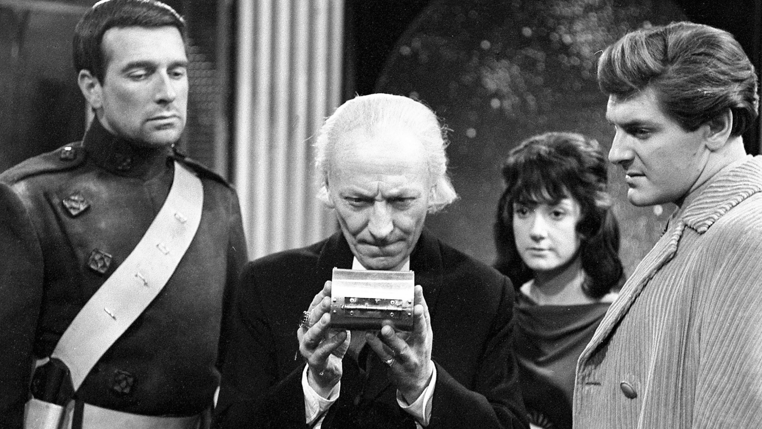 William Hartnell as the Doctor in the Lost Doctor Who episodes.
