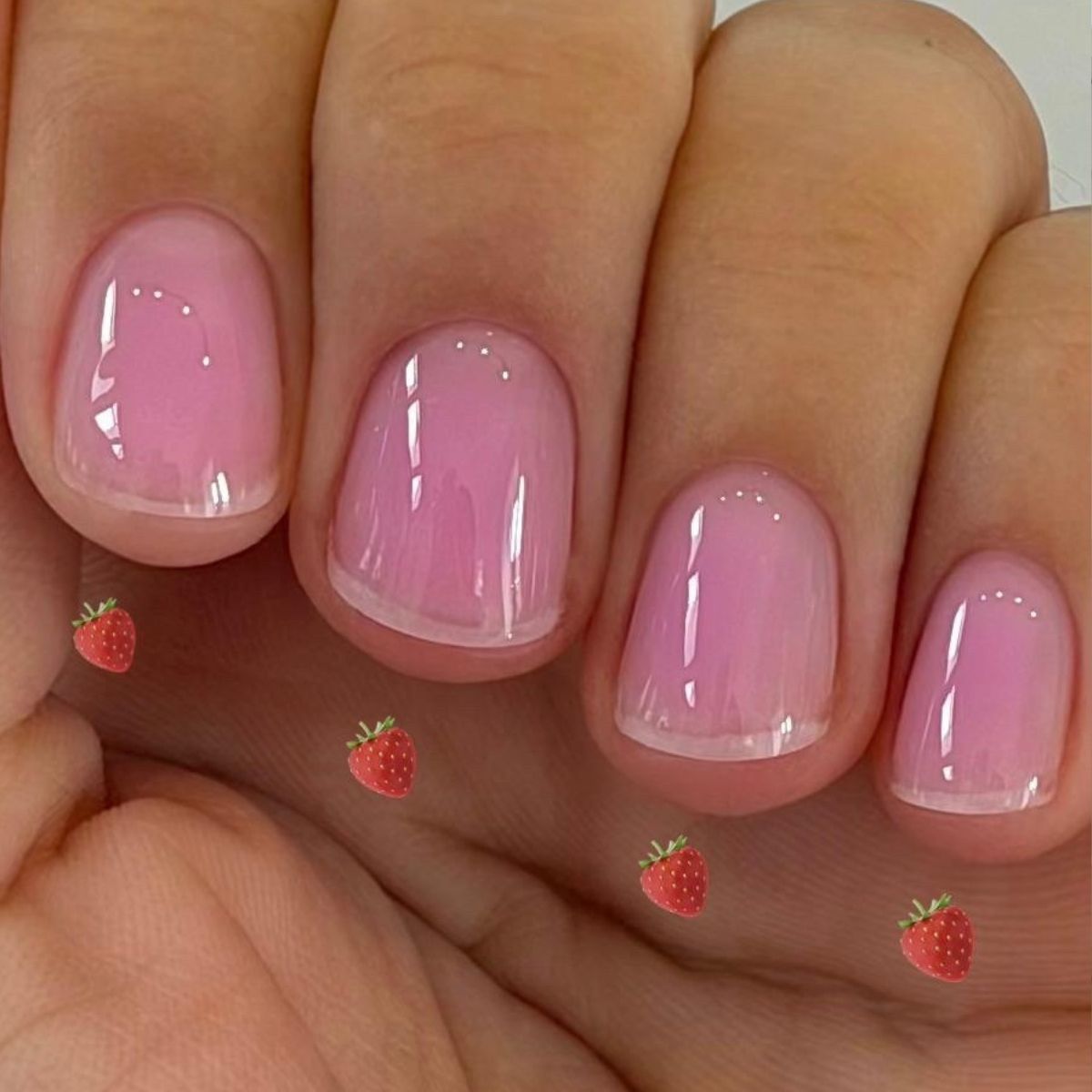  Trust Me: We'll All Be Wearing Strawberry-Blush Manis This Summer 