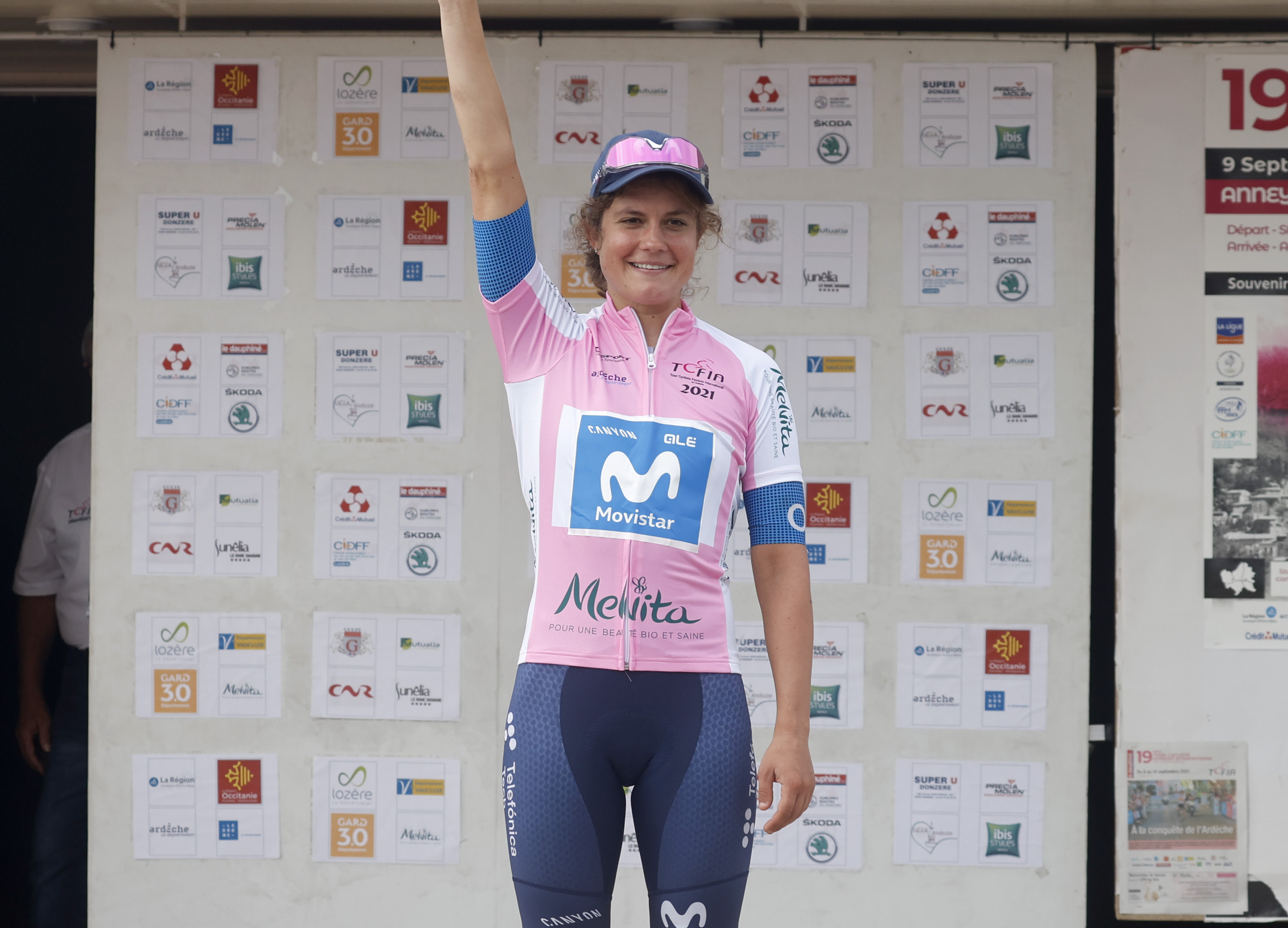 Leah Thomas' first win for Movistar at Tour de l'Ardeche 'rewarding ...