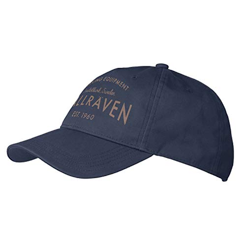 Fjallraven 77391 Fj&amp;auml;llr&amp;auml;ven Est 1960 Cap Hat Unisex-Adult Dark Navy L/xl