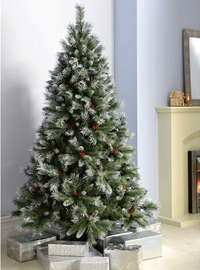 WeRChristmas Scandinavian Blue Spruce Christmas Tree, 6 feet | £60.99