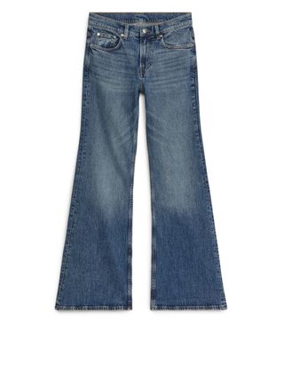 Wave Slim Flared Stretch Jeans