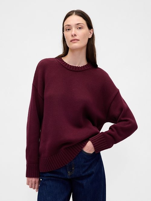 100% Cotton Oversized Sweater