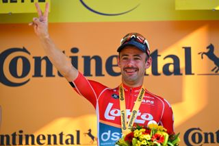 Victor Campenaerts after stage 18 of the Tour de France