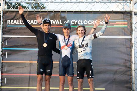 Eric Brunner (Blue Competition Cycles p/b Build) wins Really Rad Festival of Cyclocross 2022