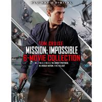 Mission: Impossible - 6 Movie Collection [Blu-ray + Digital]: $59.99