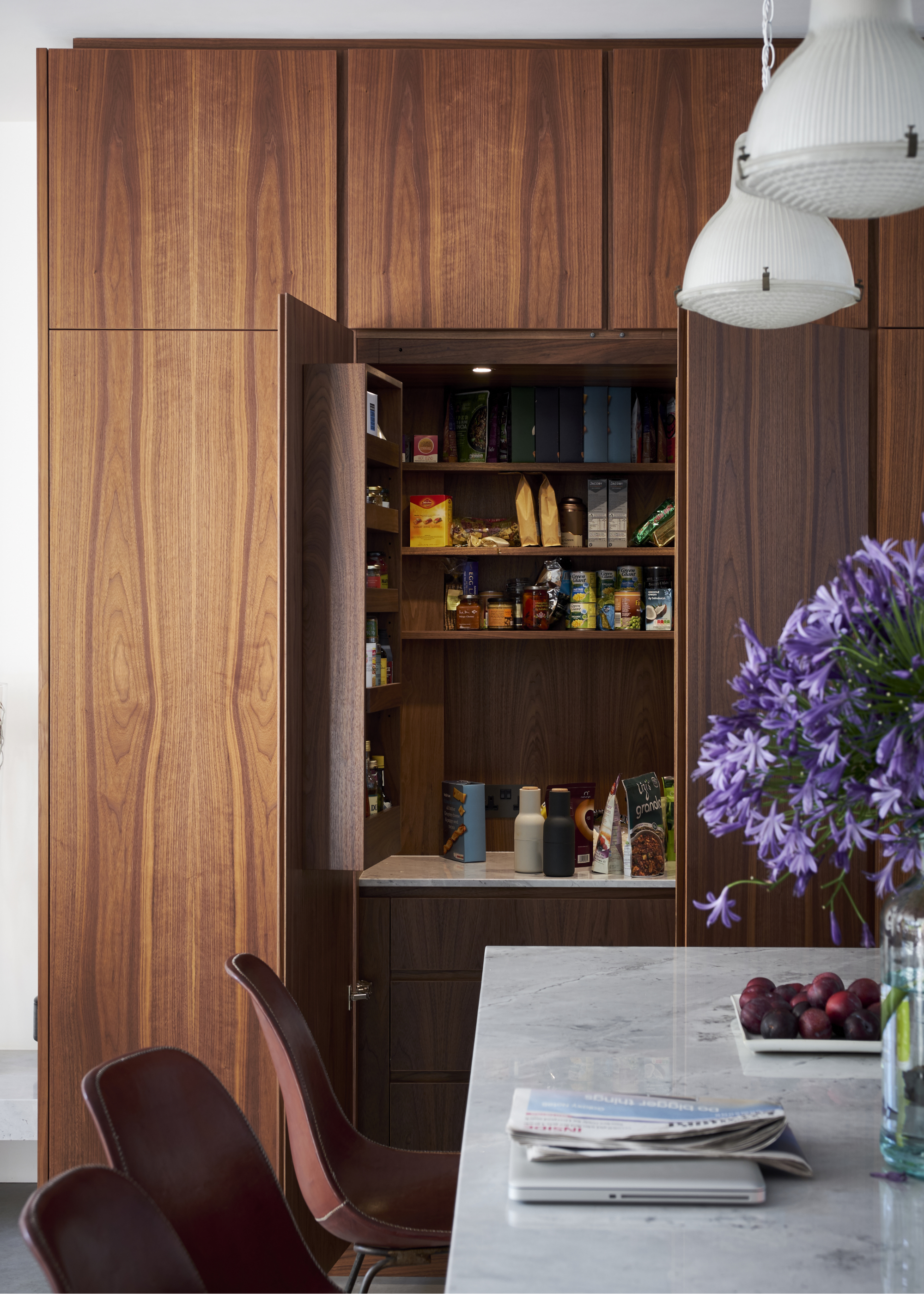 A kitchen pantry