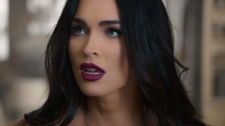 Megan Fox arguing in The Expendables 4.