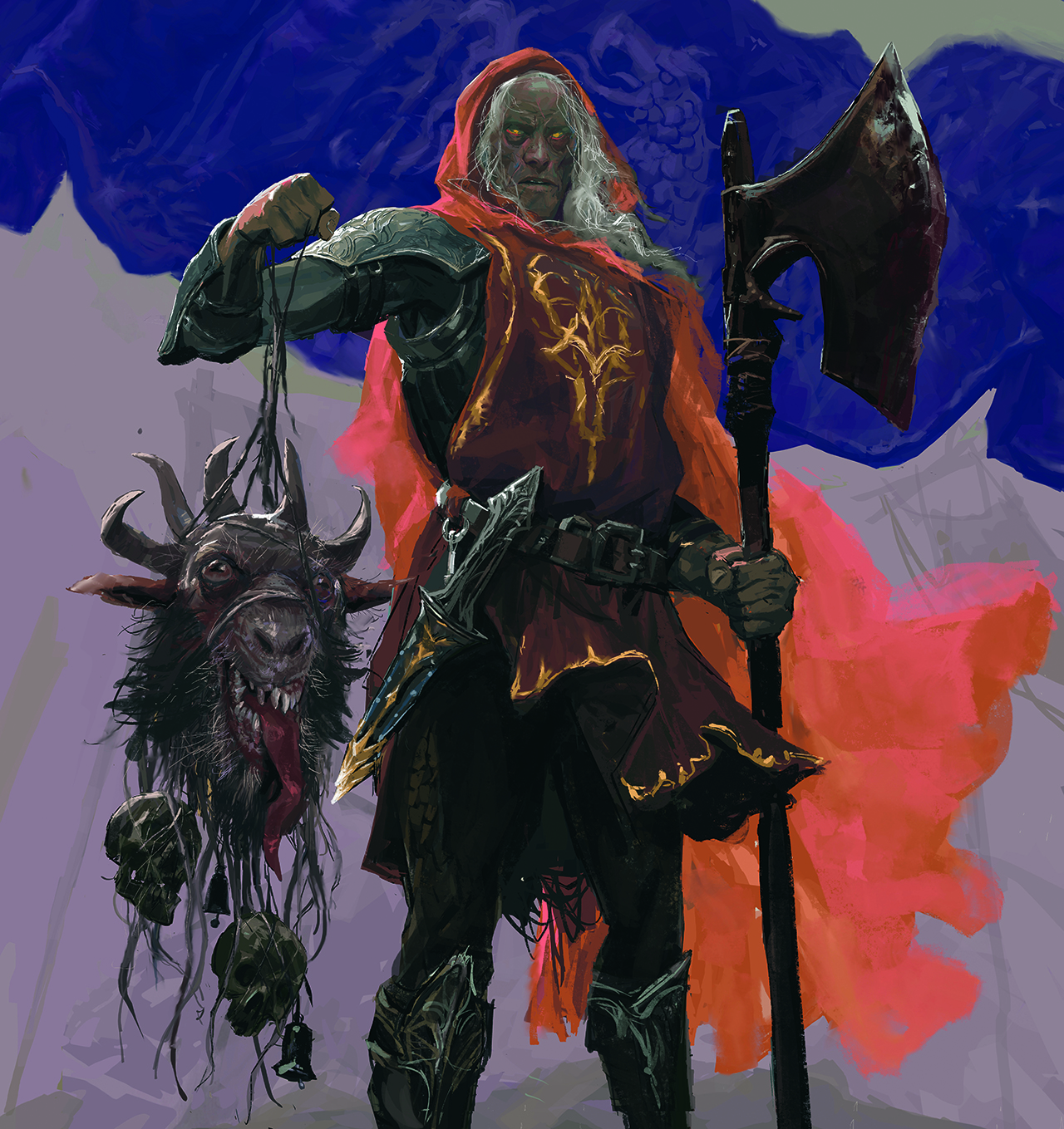 digital fantasy character art