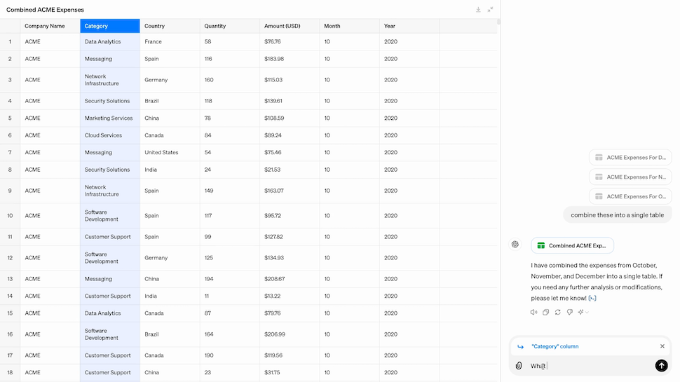 Cloud storage integration in ChatGPT with GPT-4o