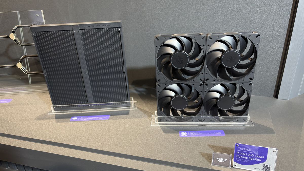 Cooler Master's Project AIO at its HQ in Taiwan.