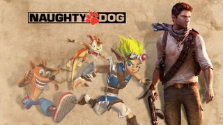 An evolution of Naughty Dog game titles, from Crash Bandicoot to Uncharted's Nathan Drake