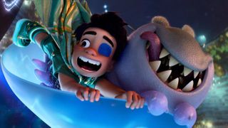 Elio and Glordon in animated movie Elio