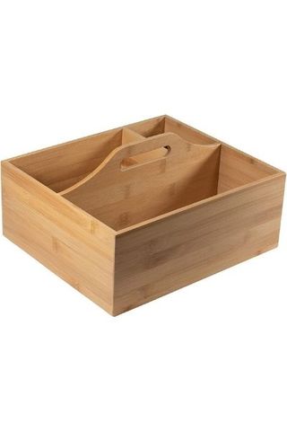 Bamboo Naturals Sustainable Home Organization Cleaning Caddy