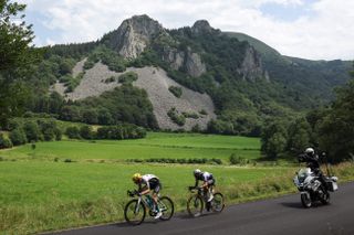 Julian Alaphilippe and Matej Mohoric Tour de France 2023