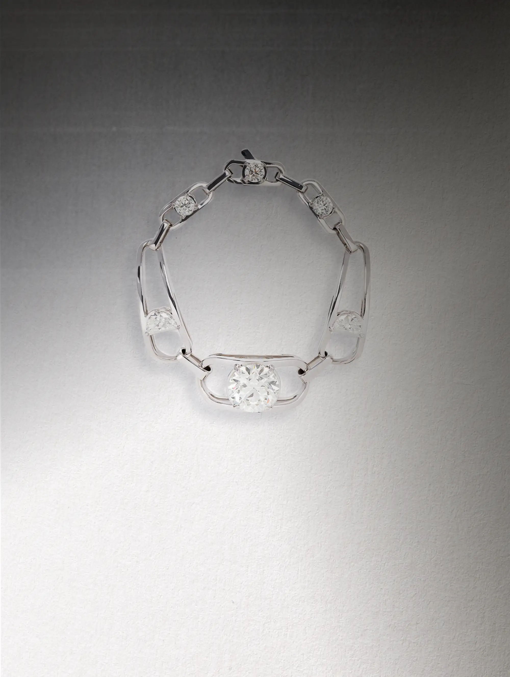 A white diamond Biela bracelet by Ara Vartanian