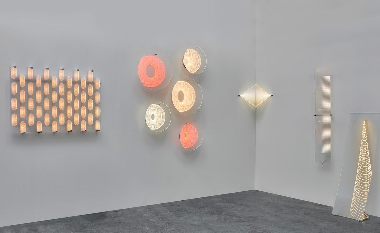 new collection of light sculptures