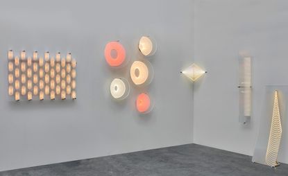 new collection of light sculptures