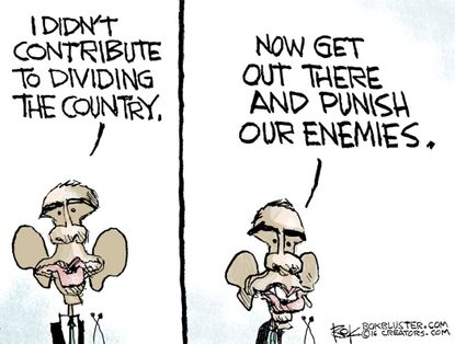 Obama Cartoon U.S. Partisan