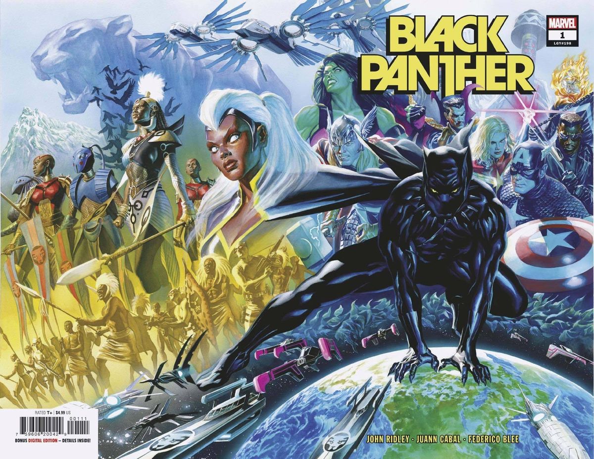 Black Panther #1 cover