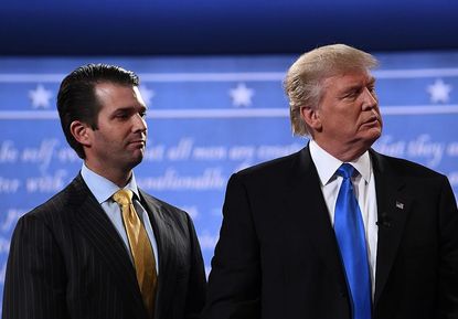 Donald Trump Jr. defended his fathers remarks.
