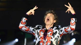 Mick Jagger onstage