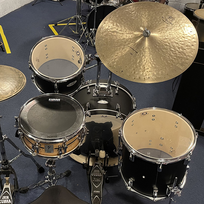 The DrumCraft Urban Beats under test conditions