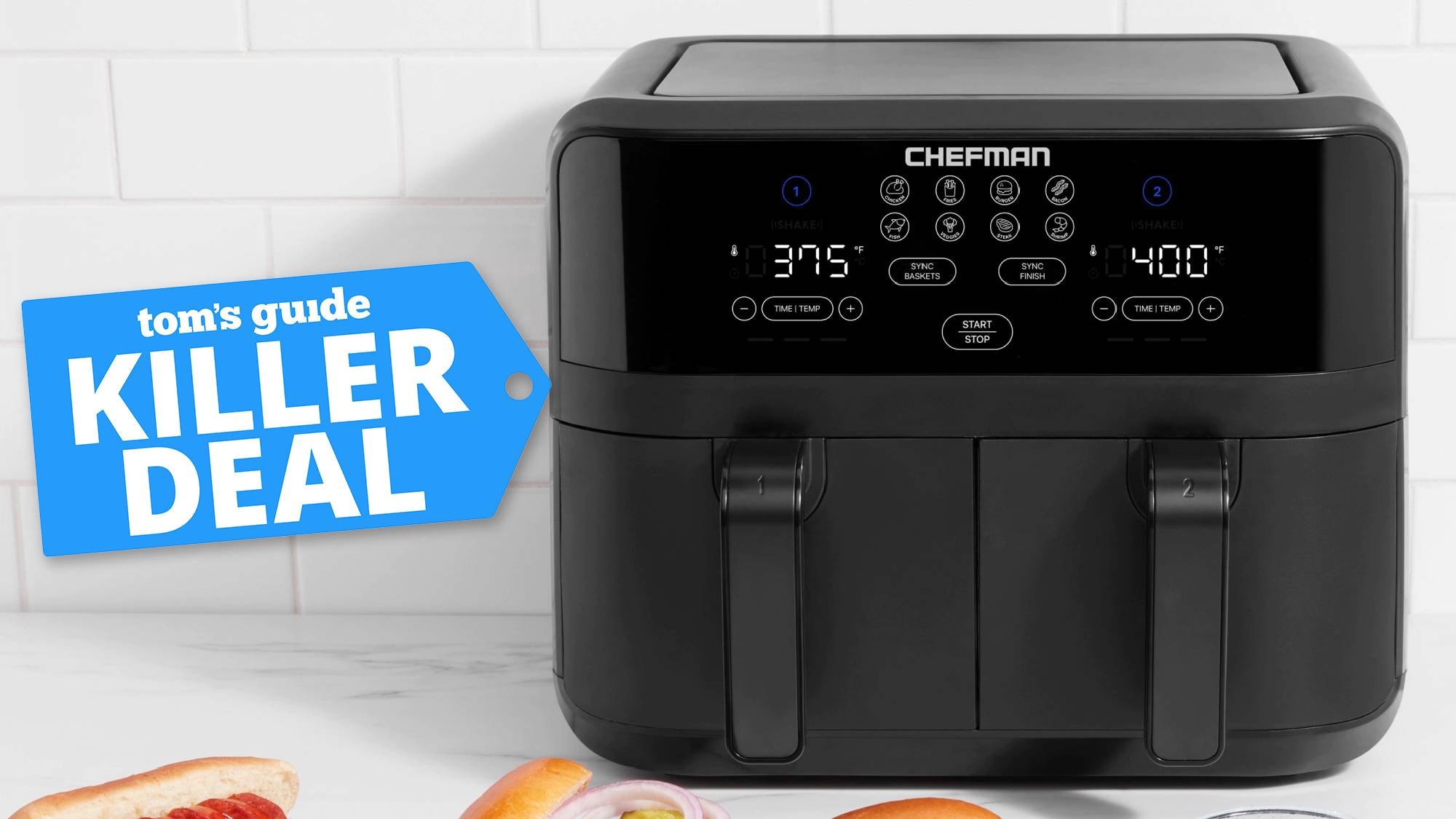 Chefman TurboFry Air Fryer with a Tom's Guide deal tag