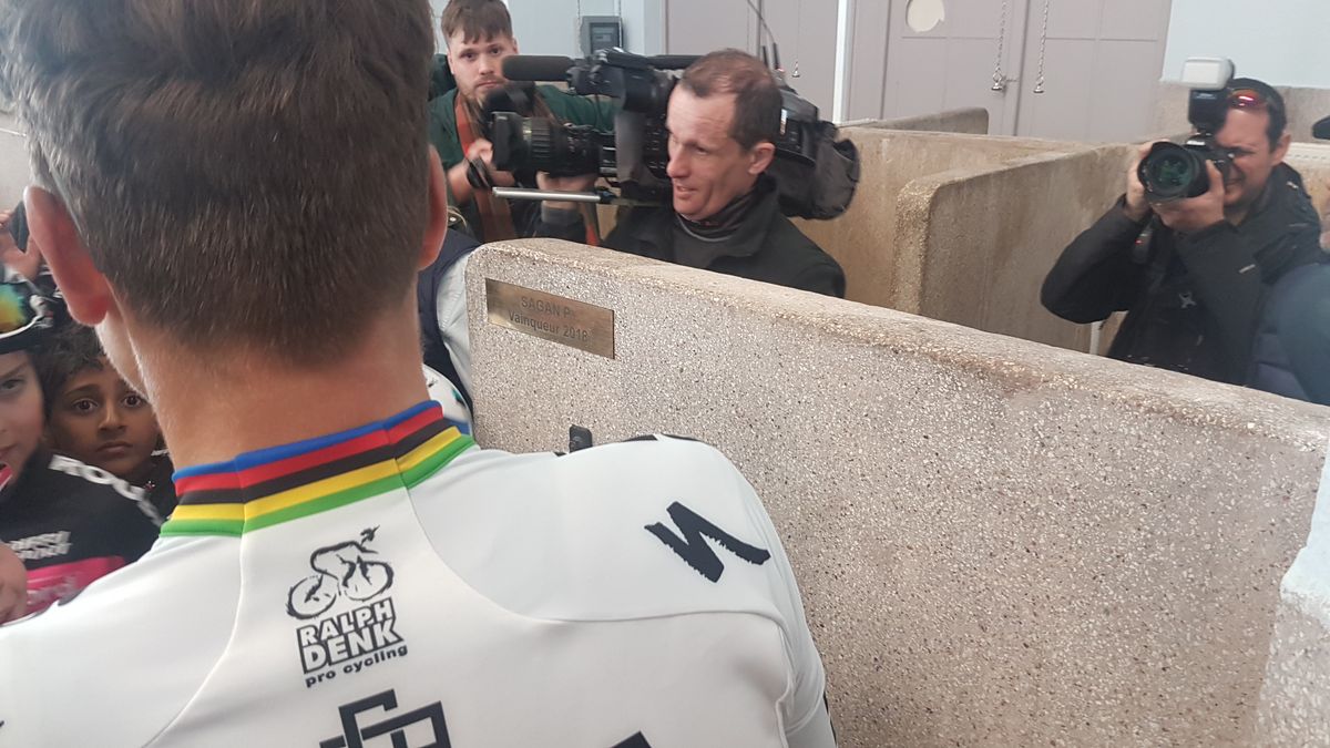 Peter Sagan (Bora-Hansgrohe) adds his name to history