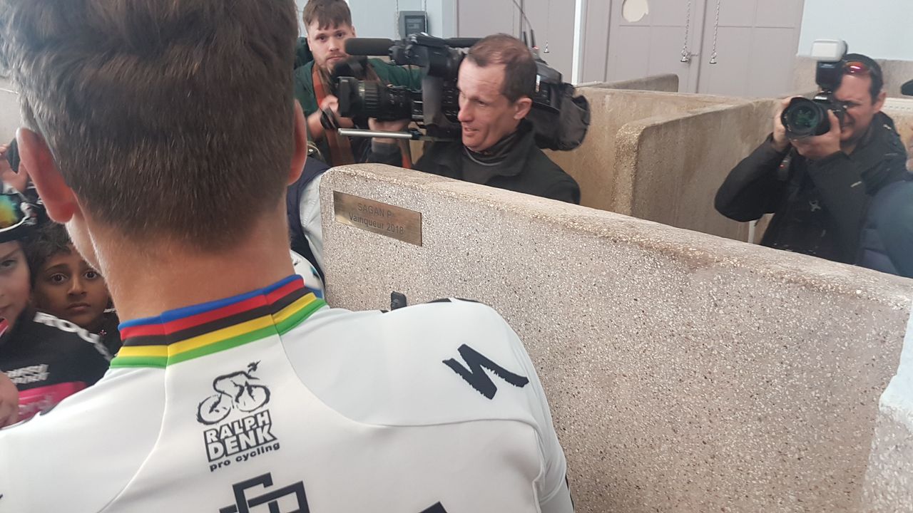 Peter Sagan (Bora-Hansgrohe) adds his name to history